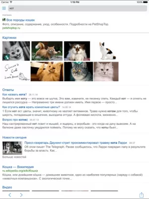 Скриншот приложения Поиск.Mail.Ru - №5