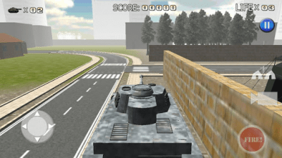 Скриншот приложения Battle Tanks in the City - №2
