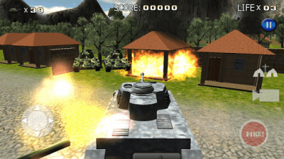 Скриншот приложения Battle Tanks in the City - №4