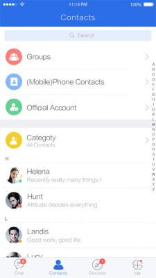 Скриншот приложения eSpace UC - №3