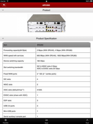 Скриншот приложения Huawei Network Book HD - №3