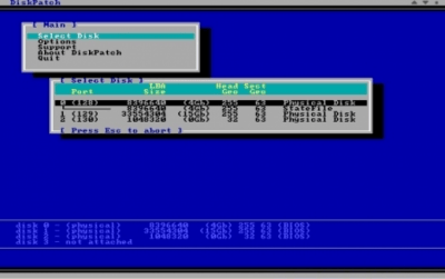 Скриншот приложения DiskPatch - №2