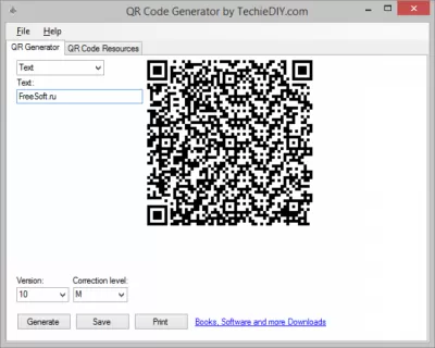 Скриншот приложения QR Code Generator - №1