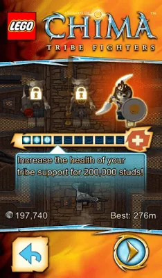 Скриншот приложения LEGO Chima: Tribe Fighters - №5
