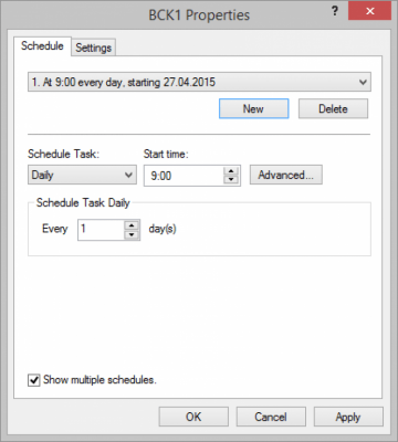 Скриншот приложения AceBackup - №3