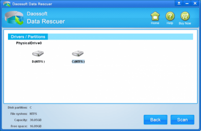 Скриншот приложения Daossoft Data Rescuer - №2