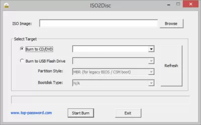 Скриншот приложения ISO2Disc - №1