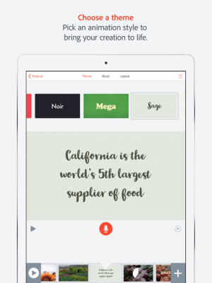 Скриншот приложения Adobe Spark Video - №3