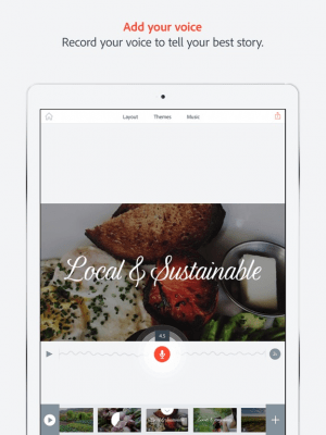 Скриншот приложения Adobe Spark Video - №4