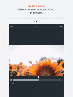 Скриншот приложения Adobe Spark Video - №7