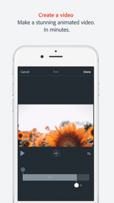 Скриншот приложения Adobe Spark Video - №10