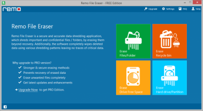 Скриншот приложения Remo File Eraser - №2