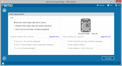 Скриншот приложения Remo File Eraser - №3