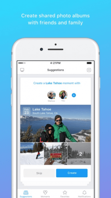 Скриншот приложения Moments – Получайте фото, которые вы не делали - №4