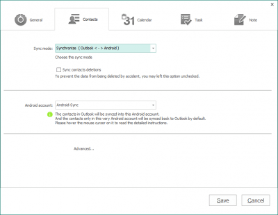 Скриншот приложения Android-Sync - №4