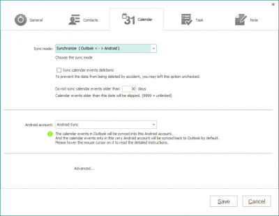 Скриншот приложения Android-Sync - №5