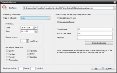 Скриншот приложения NovaBACKUP PC - №3