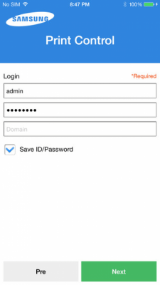 Скриншот приложения Mobile Print Control - №3
