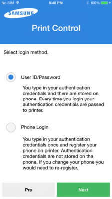 Скриншот приложения Mobile Print Control - №4