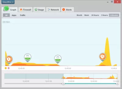 Скриншот приложения GlassWire - №1