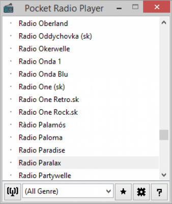 Скриншот приложения Pocket Radio Player - №2