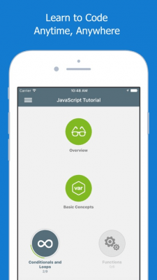 Скриншот приложения Learn JavaScript - №8
