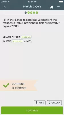 Скриншот приложения Learn SQL - №7