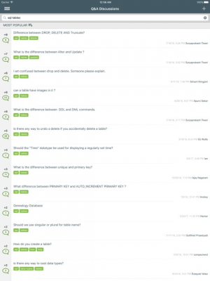 Скриншот приложения Learn SQL - №8
