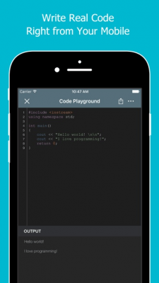 Скриншот приложения Учим C++ - №4