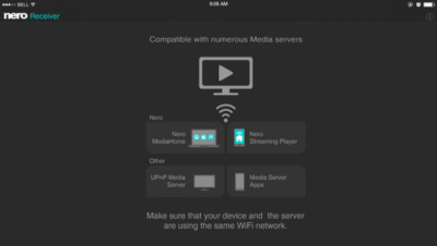 Скриншот приложения Nero Receiver - №3
