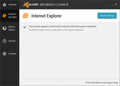 Скриншот приложения Avast Browser Cleanup - №1