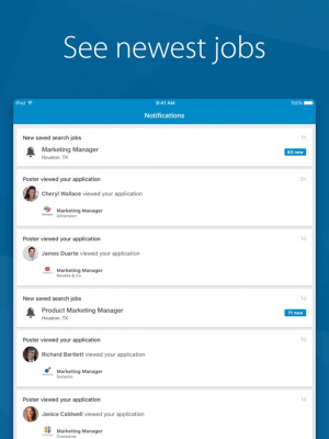 Скриншот приложения LinkedIn Job Search - №2