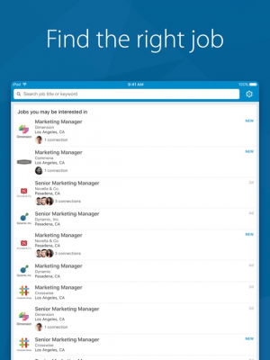 Скриншот приложения LinkedIn Job Search - №4