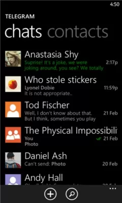 Скриншот приложения Telegram Messenger - №2