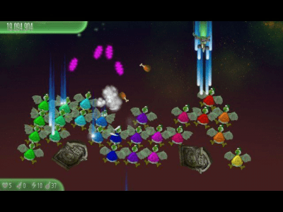 Скриншот приложения Вторжение кур 5. Темный клюв. Halloween Edition - №4