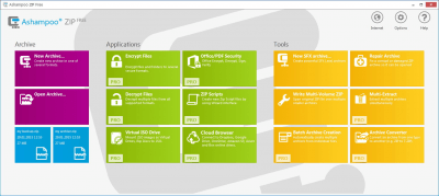 Скриншот приложения Ashampoo ZIP FREE - №1
