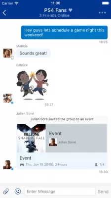 Скриншот приложения PlayStation Messages - №6