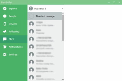 Скриншот приложения Pushbullet - №3