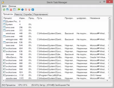 Скриншот приложения SterJo Task Manager - №1