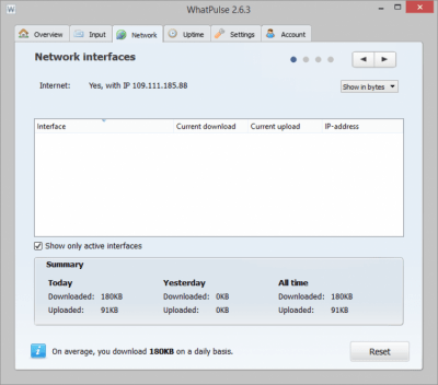 Скриншот приложения WhatPulse - №3