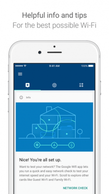 Скриншот приложения Google Wifi - №1