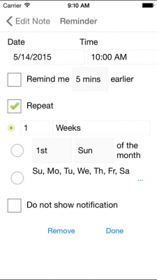 Скриншот приложения Notezilla - Notes & Reminders - №3