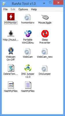Скриншот приложения RunAsTool - №4