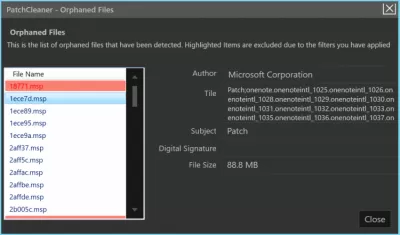 Скриншот приложения PatchCleaner - №4