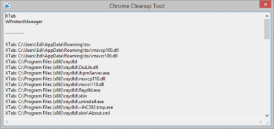 Скриншот приложения Chrome Cleanup Tool - №2