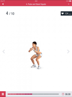 Скриншот приложения Runtastic Leg Trainer - №11