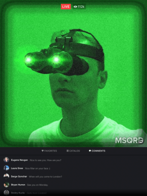 Скриншот приложения MSQRD — Живые эффекты и обмен лицами - №9