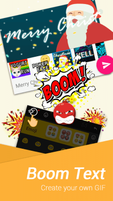 Скриншот приложения TouchPal Emoji Keyboard-Stock - №5