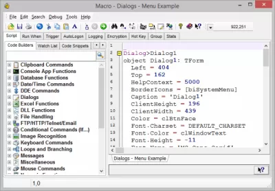 Скриншот приложения Macro Scheduler - №5