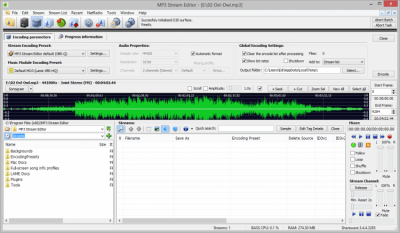 Скриншот приложения MP3 Stream Editor - №2